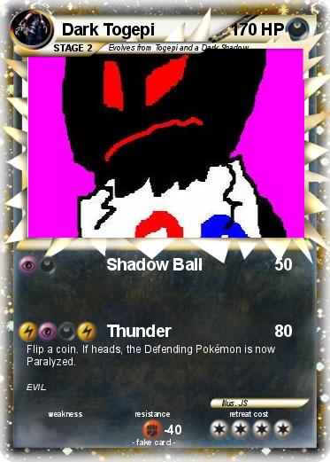 Pokemon Dark Togepi