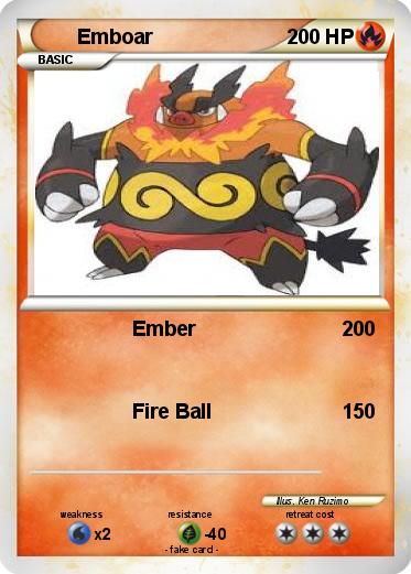 Pokemon Emboar