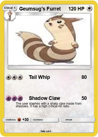 Pokemon Geumsug's Furret