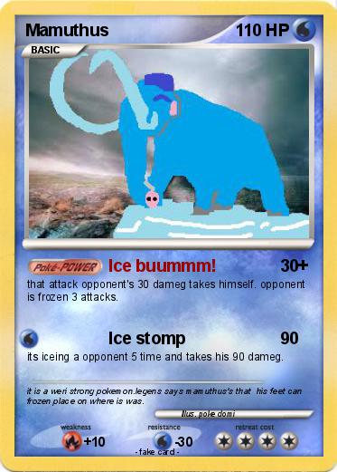 Pokemon Mamuthus