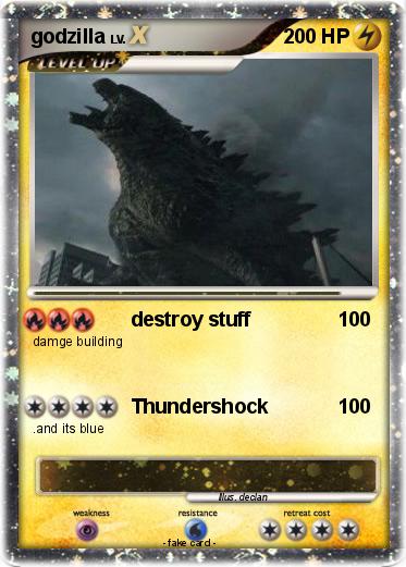 Pokemon godzilla