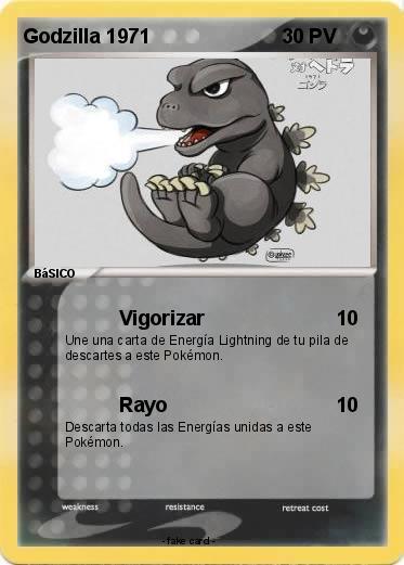 Pokemon Godzilla 1971