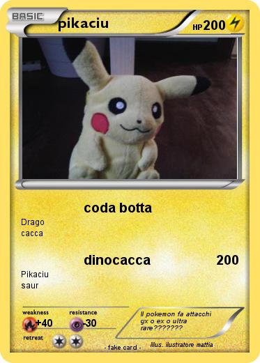 Pokemon pikaciu