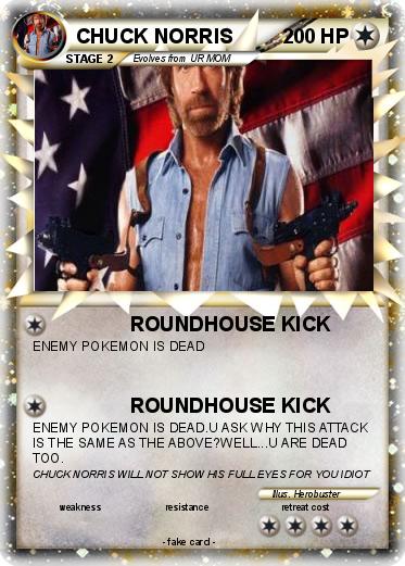 Pokemon CHUCK NORRIS