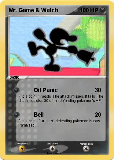 Pokemon Mr. Game & Watch