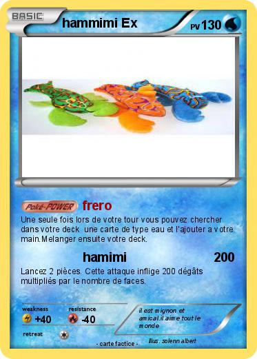 Pokemon hammimi Ex