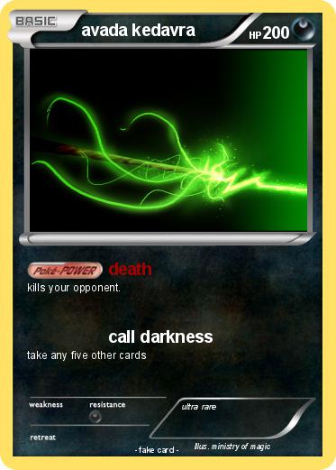 Pokemon avada kedavra