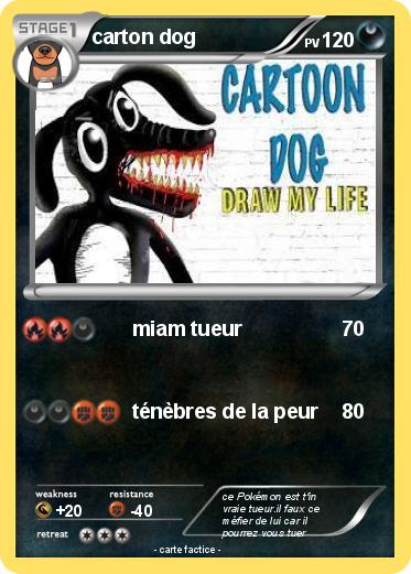 Pokemon carton dog