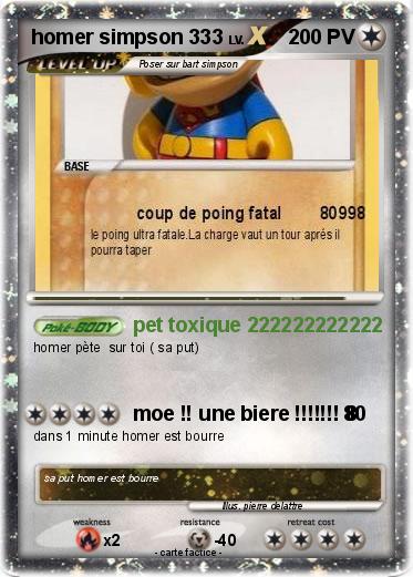 Pokemon homer simpson 333