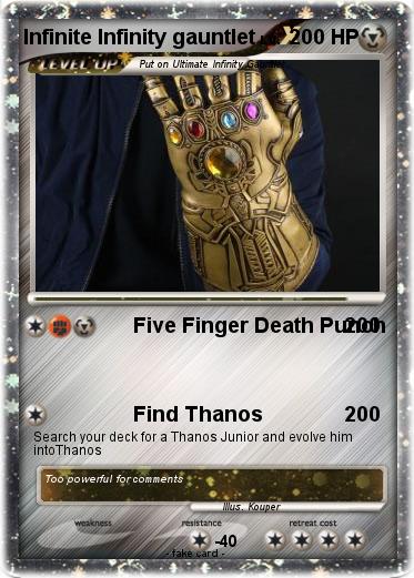 Pokemon Infinite Infinity gauntlet