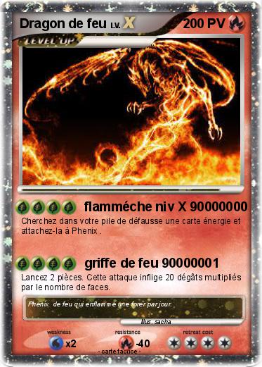 Pokemon Dragon de feu