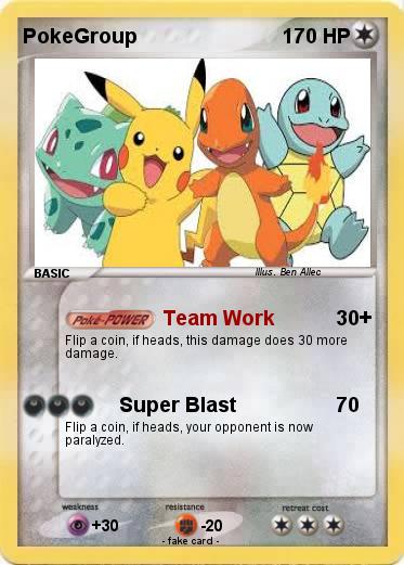 Pokemon PokeGroup