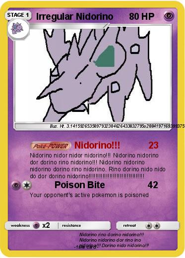 Pokemon Irregular Nidorino