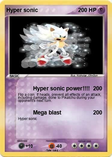 Pokemon Hyper sonic