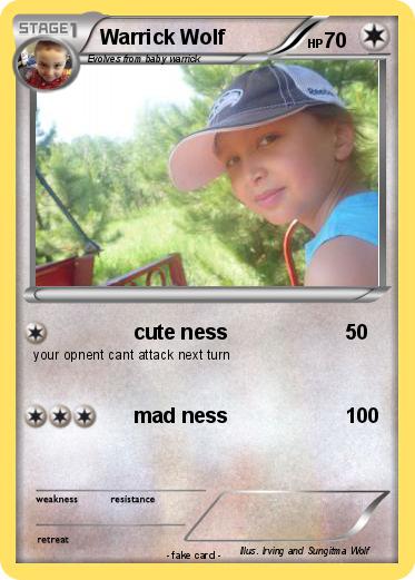 Pokemon Warrick Wolf