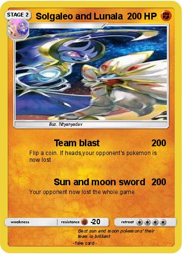 Pokemon Solgaleo and Lunala