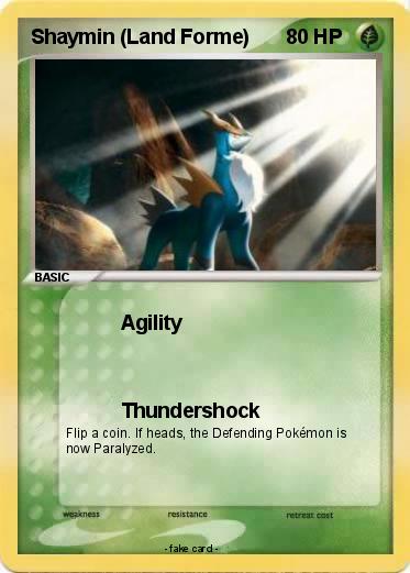 Pokemon Shaymin (Land Forme)