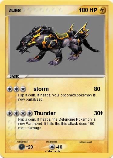 Pokemon zues