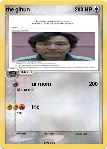 Pokemon the gihun