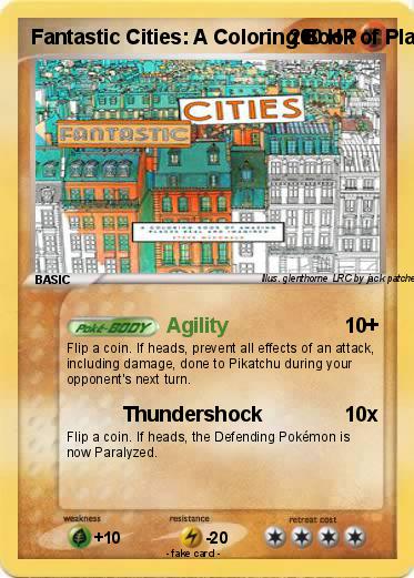 Pokemon Fantastic Cities: A Coloring Book of Places Real and Imagined