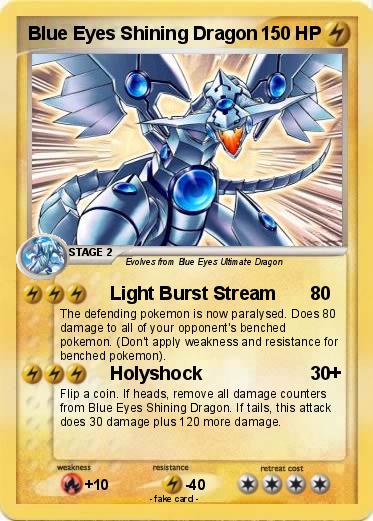Pokemon Blue Eyes Shining Dragon