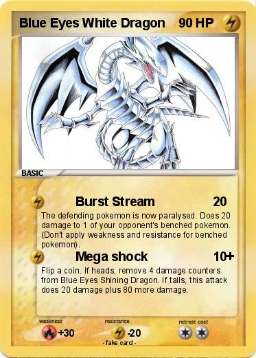 Pokemon Blue Eyes White Dragon
