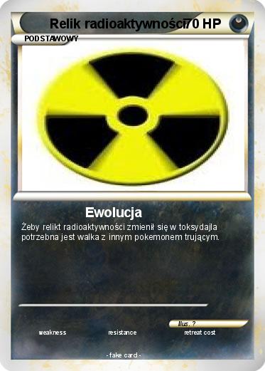 Pokemon Relik radioaktywności
