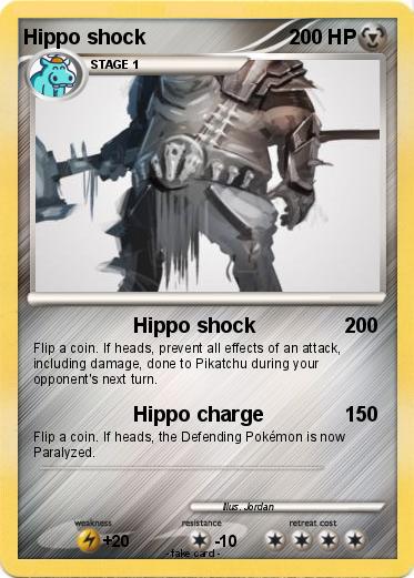 Pokemon Hippo shock