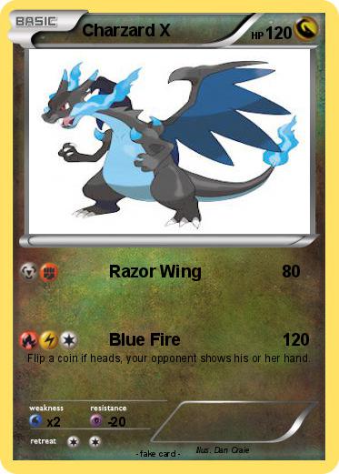 Pokemon Charzard X