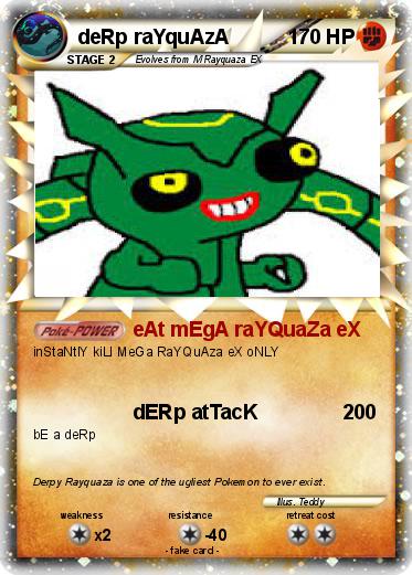 Pokemon deRp raYquAzA