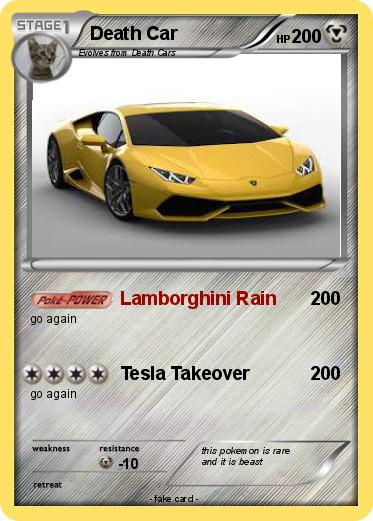 Pokemon Death Car