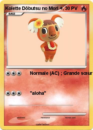 Pokemon Kolette Dōbutsu no Mori +,