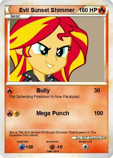 Pokemon Evil Sunset Shimmer