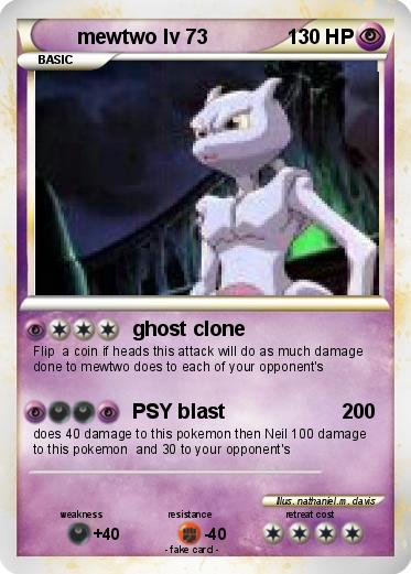 Pokemon mewtwo lv 73