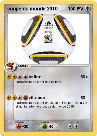 Pokemon coupe du monde 2010