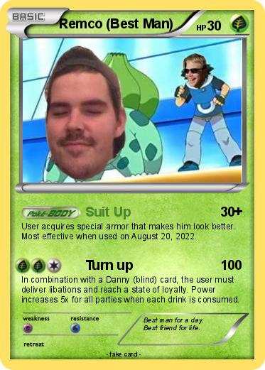 Pokemon Remco (Best Man)