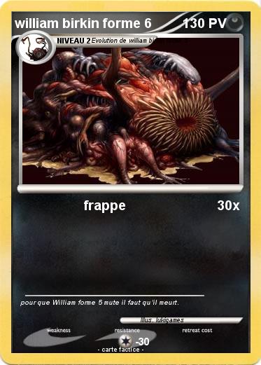 Pokemon william birkin forme 6