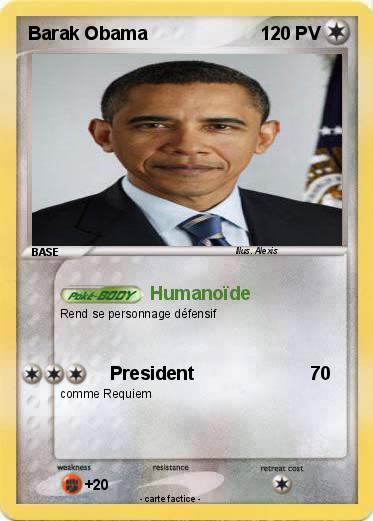 Pokemon Barak Obama