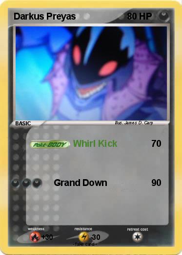 Pokemon Darkus Preyas