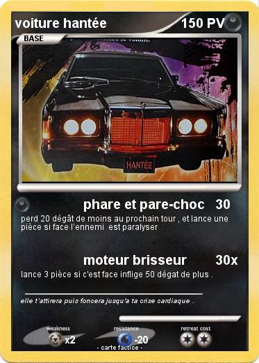 Pokemon voiture hantée