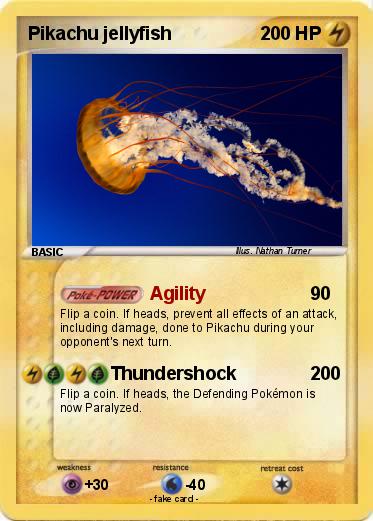 Pokemon Pikachu jellyfish
