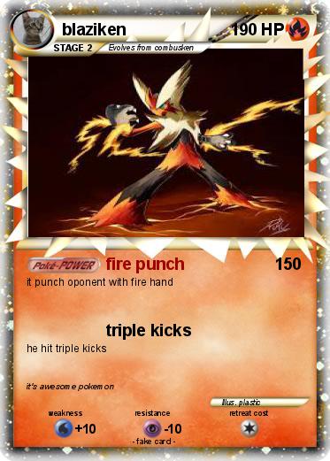 Pokemon blaziken
