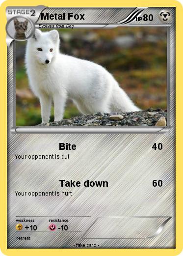Pokemon Metal Fox