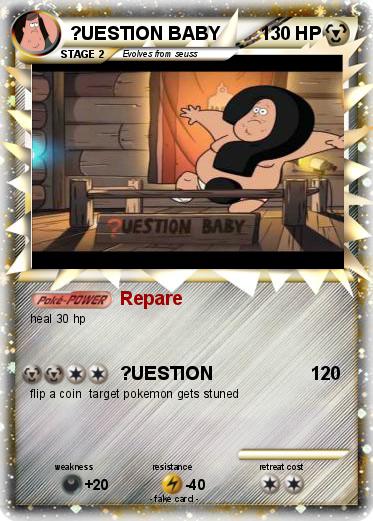 Pokemon ?UESTION BABY