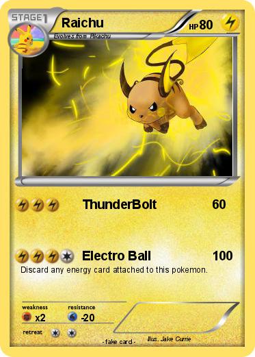 Pokemon Raichu