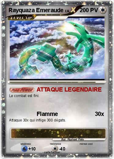 Pokemon Rayquaza Emeraude
