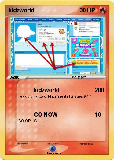 Pokemon kidzworld