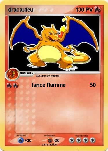 Pokemon dracaufeu