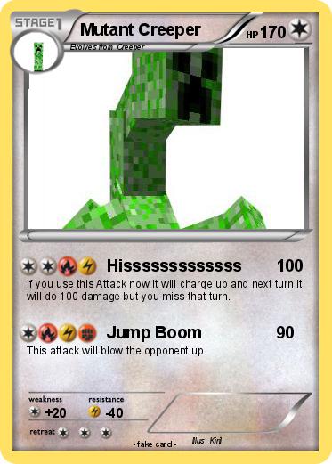Pokemon Mutant Creeper