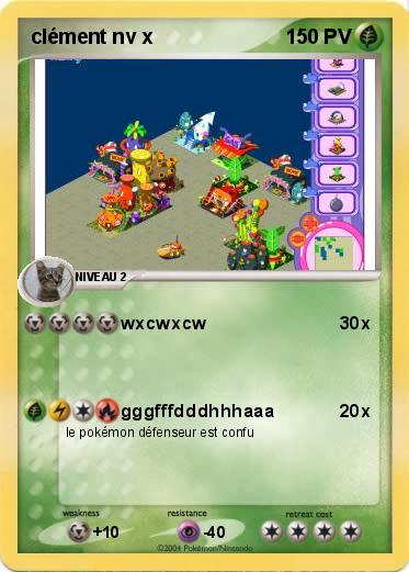 Pokemon clément nv x